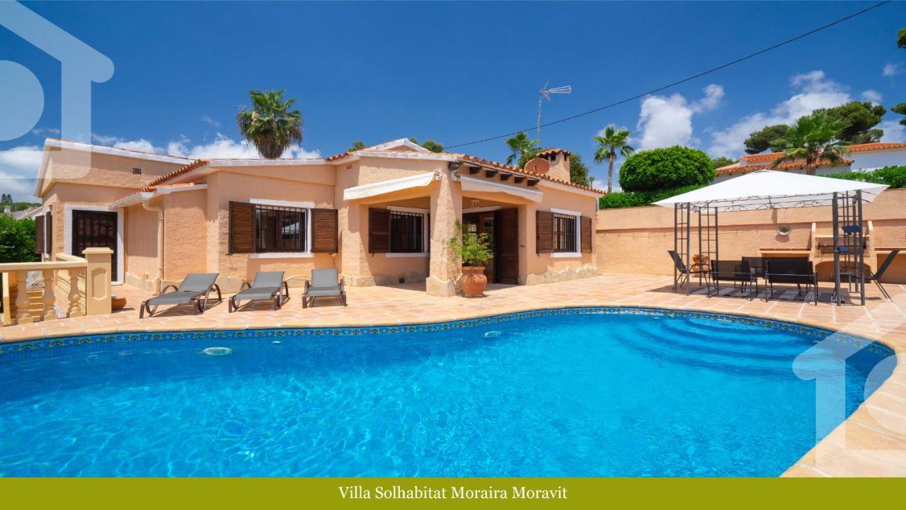 Solhabitat Moraira Moravit Villa Bagian luar foto